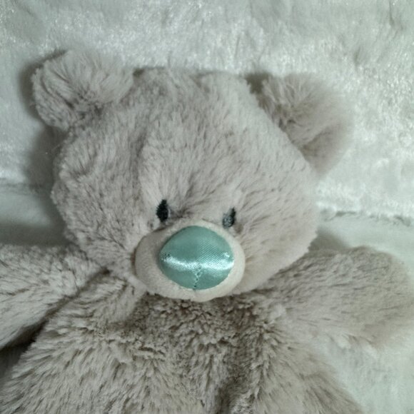 DEMDACO March Birthstone Bear Blankie Lovey Lovie - Picture 3 of 7